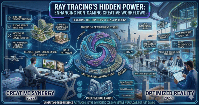 ray tracing capabilities enhance non-gaming visual tasks